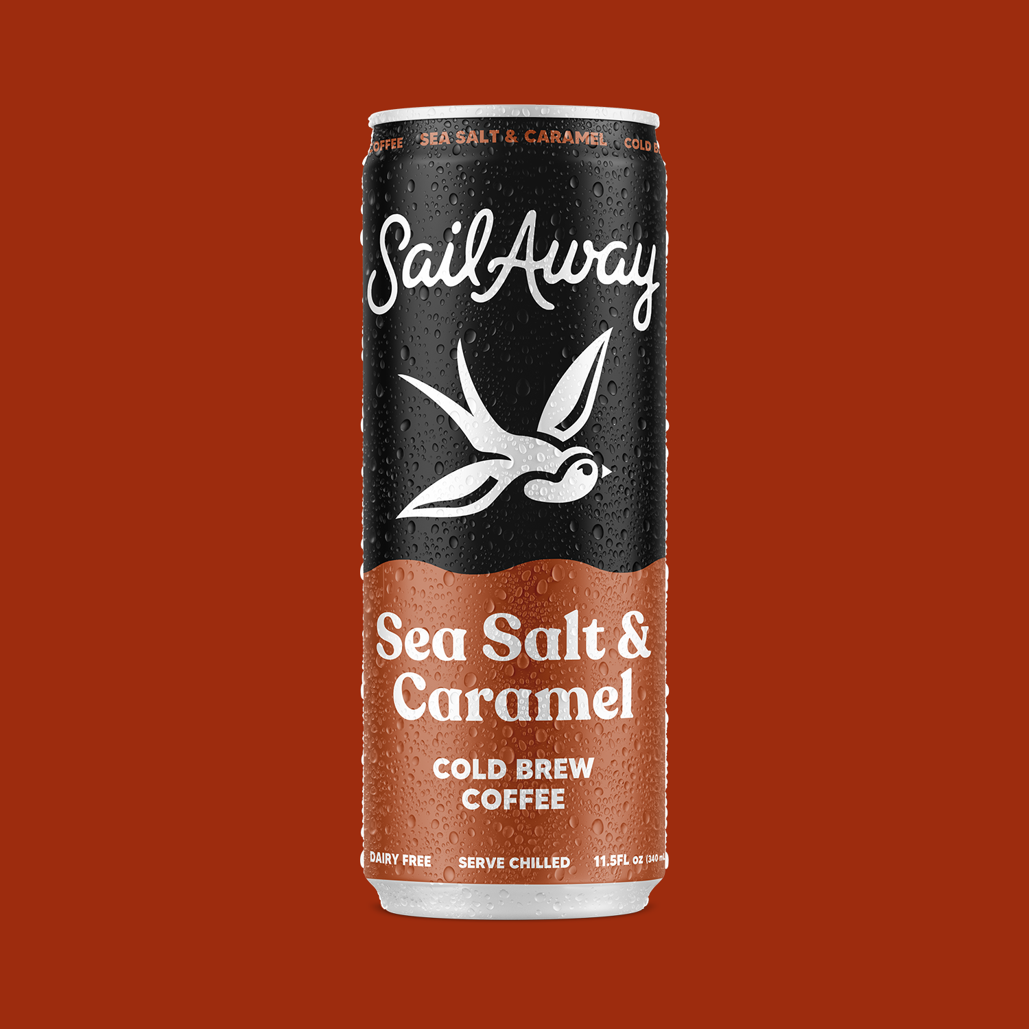 Sea Salt & Caramel Cold Brew | 220mg Caffeine | Sail Away Coffee