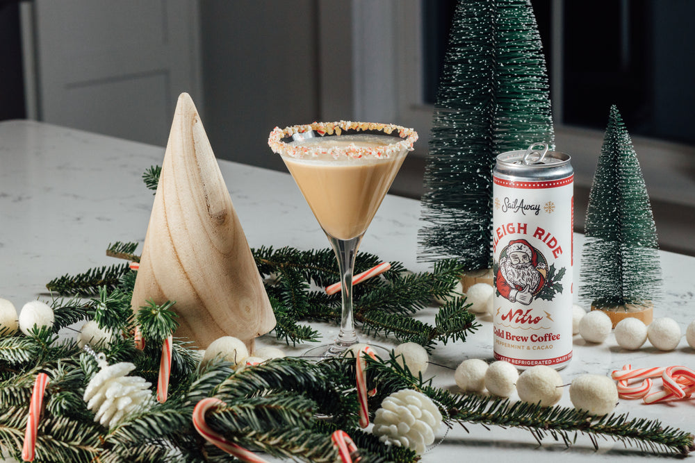 Sail Away Cocktails: Peppermint Mocha White Russian