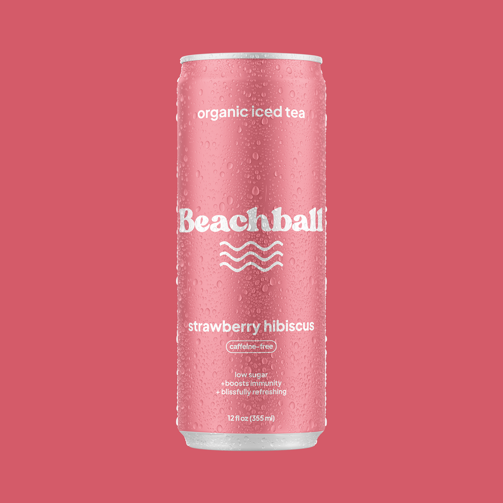 Organic Iced Tea [Strawberry Hibiscus]*
