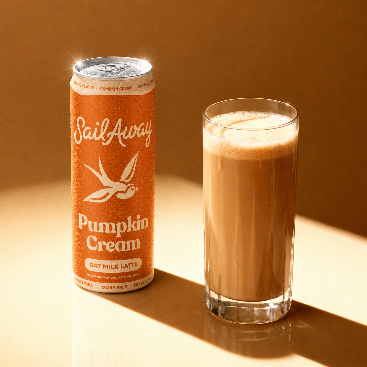 Pumpkin Cream Oat Milk Latte