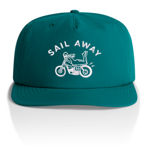 
                  
                    Load image into Gallery viewer, The Moto Cap  (Atlantic Green)
                  
                