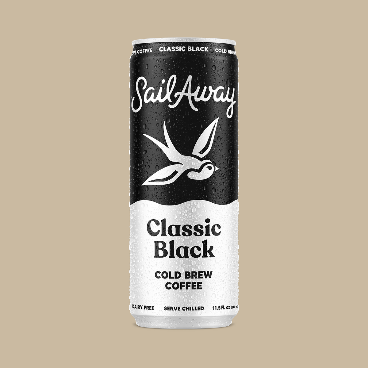 Classic Black Cold Brew | 220mg Caffeine | Sail Away Coffee – Sail