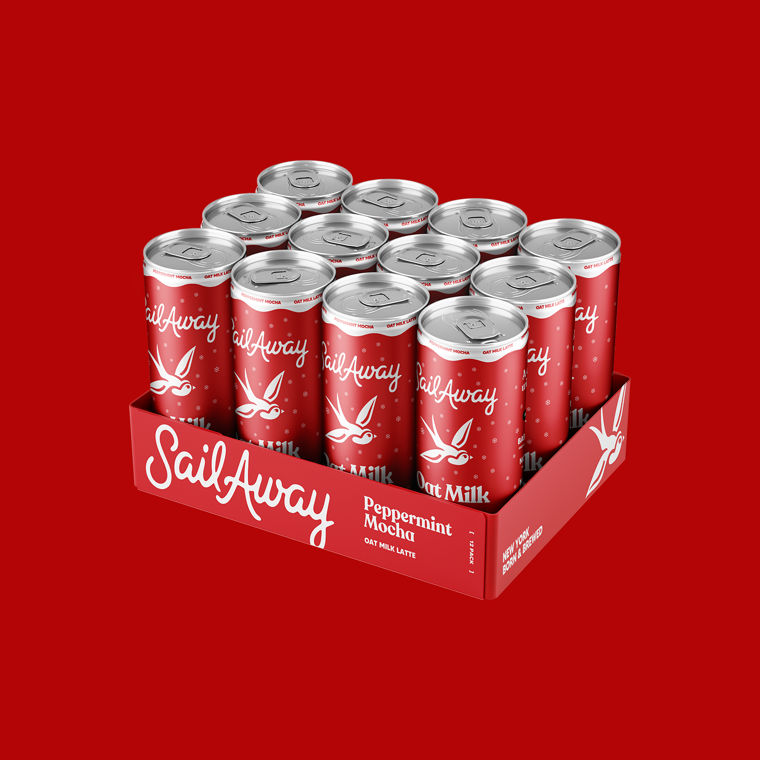 Oat Milk Latte [Peppermint Mocha]