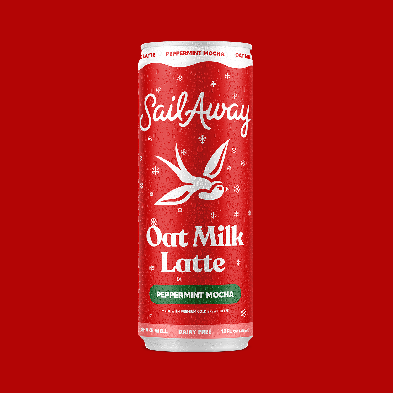 Oat Milk Latte [Peppermint Mocha]