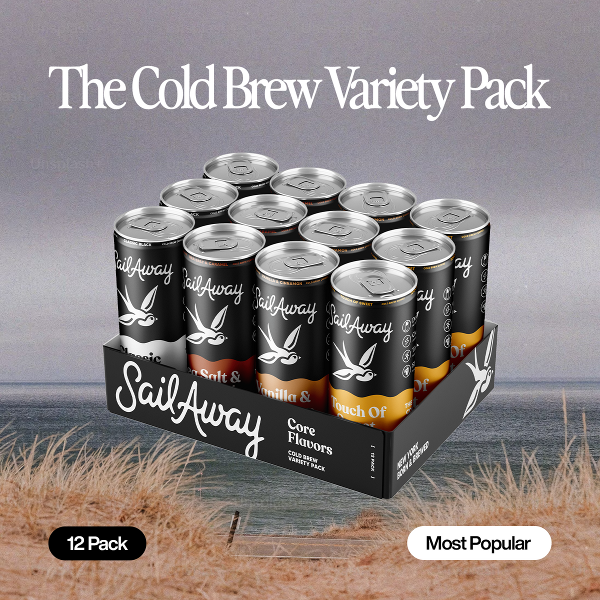 How Much Caffeine In Cold Brew | Cold Brew Coffee Sampler – Sail