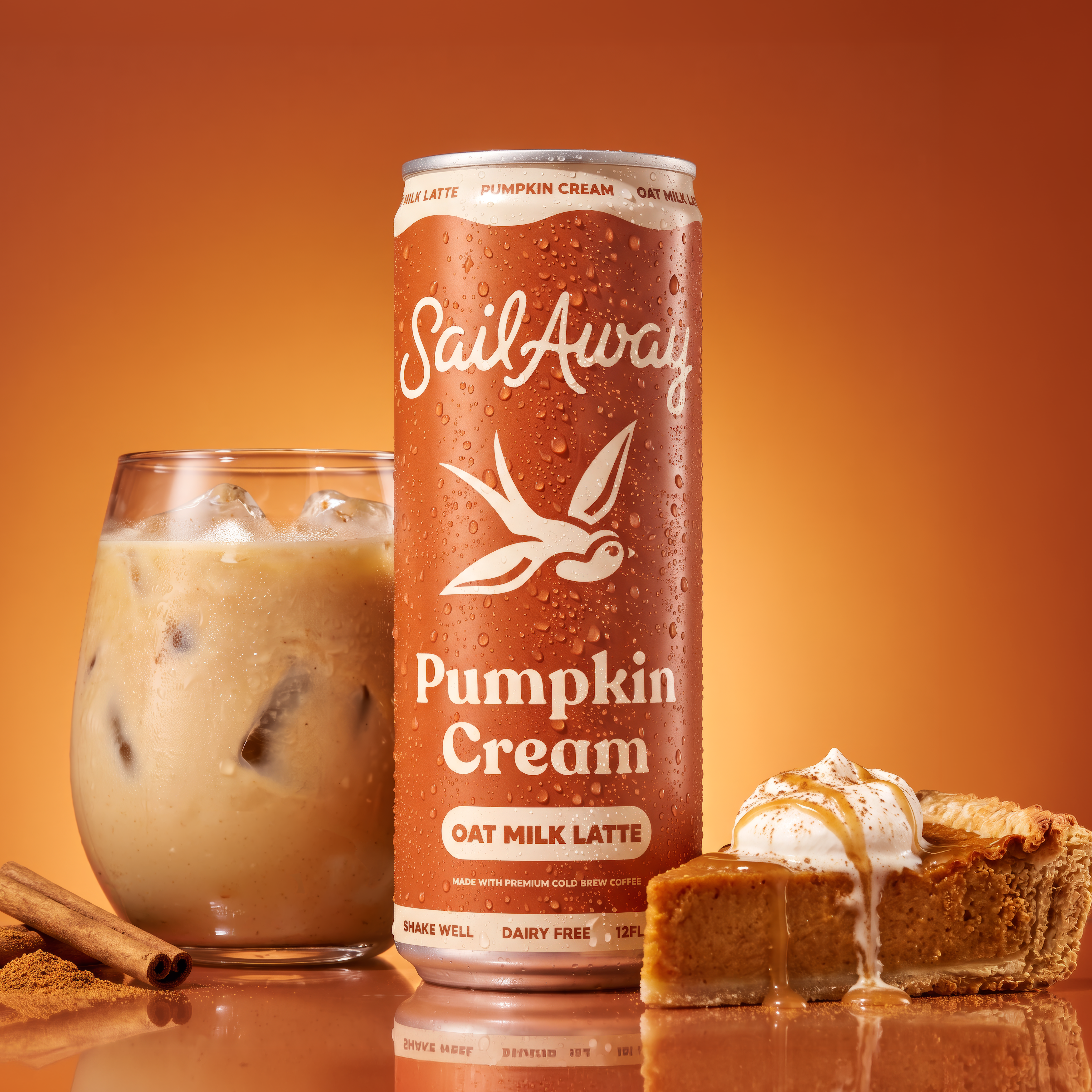 Pumpkin Cream Oat Milk Latte