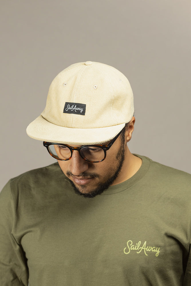 
                  
                    Load image into Gallery viewer, The Corduroy 6-Panel  (Cream)
                  
                